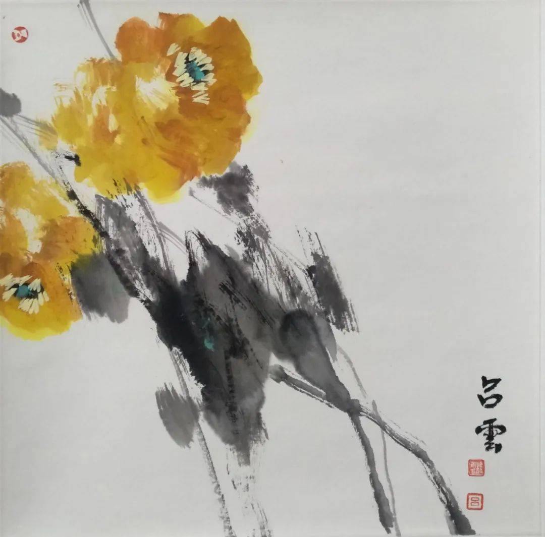 人民艺术家吕桂云国画作品欣赏_花鸟_天津_洛阳
