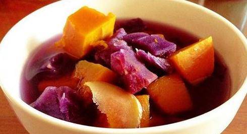  紫薯和此物一起煮糖水，夏天常喝排毒养颜，增强抗病力，可试试