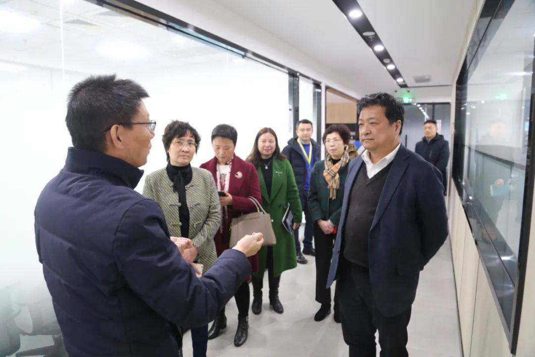 南京市委统战部及致公党南京市委会领导调研药谷致公党员企业