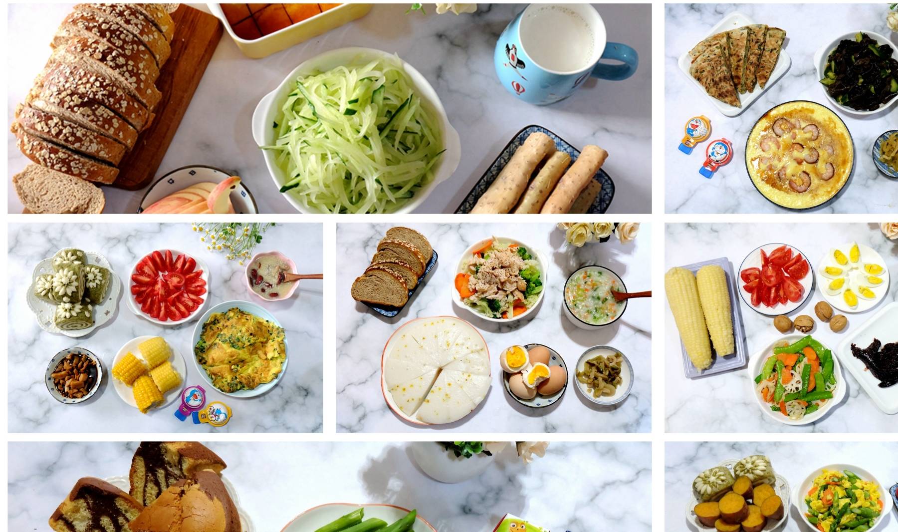 做法|妈妈每天六点起床做早餐,不求精致好看,只要营养健康,简单易做