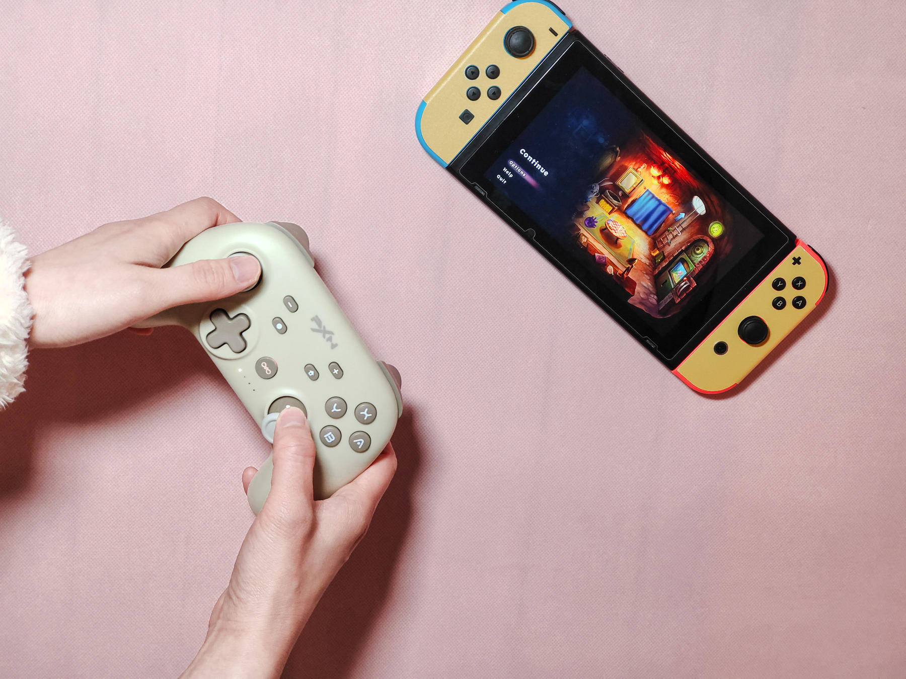 莱仕达游戏手柄，陪你度过不一样的假期，伴你经历每一段奇遇