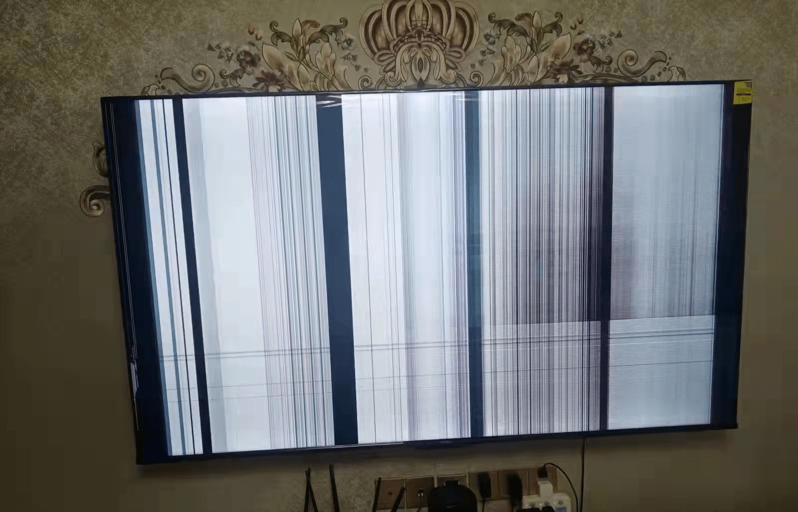 海信电视出现花屏维修后再出新问题