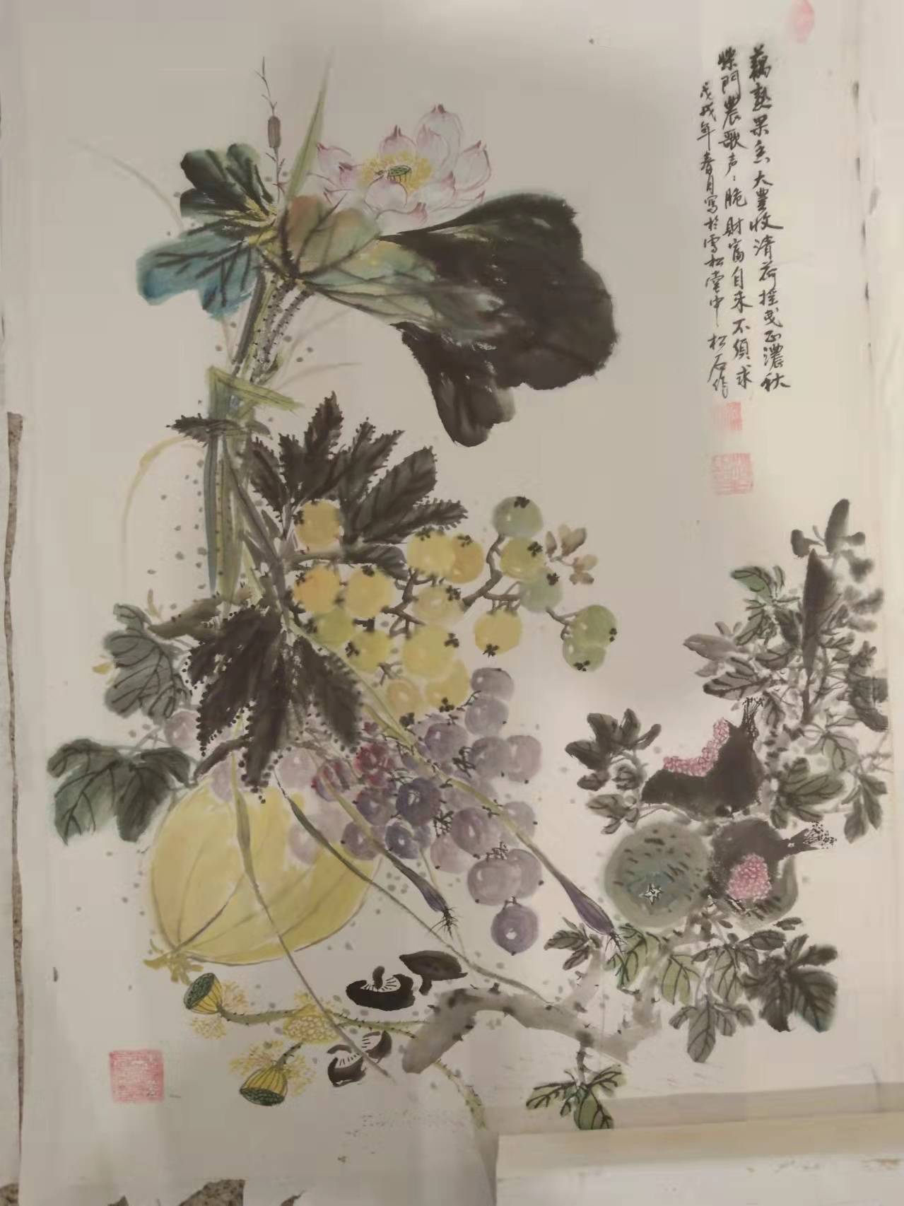 预定|澳大利亚籍华裔画家李松石 精山水善花鸟 书画作品火热预定中