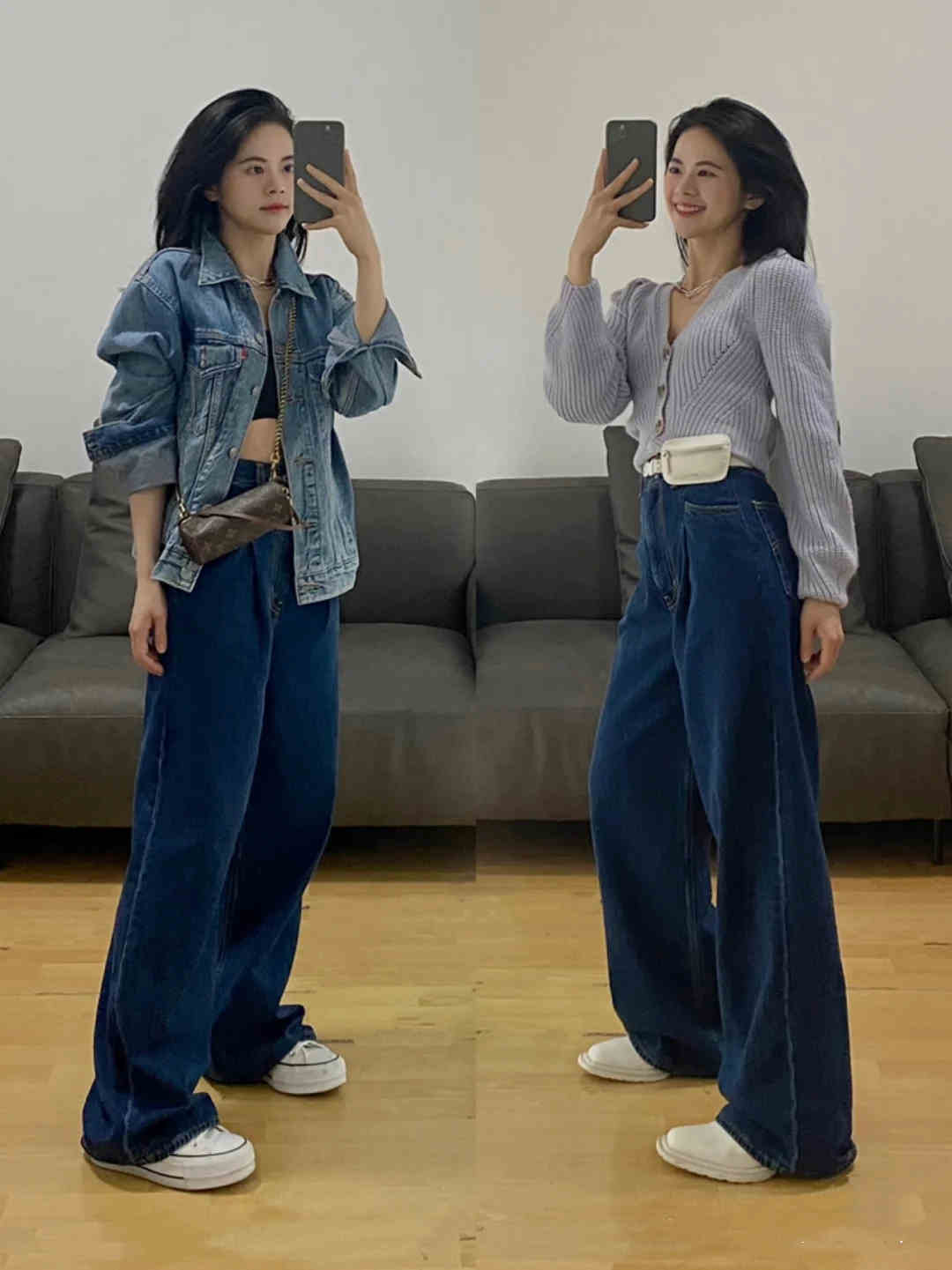 脚踝 初春别着急露脚踝，今年流行裤子“长一截”，时髦优雅又有气场