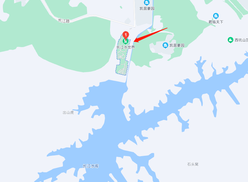 中山金钟水库地图图片
