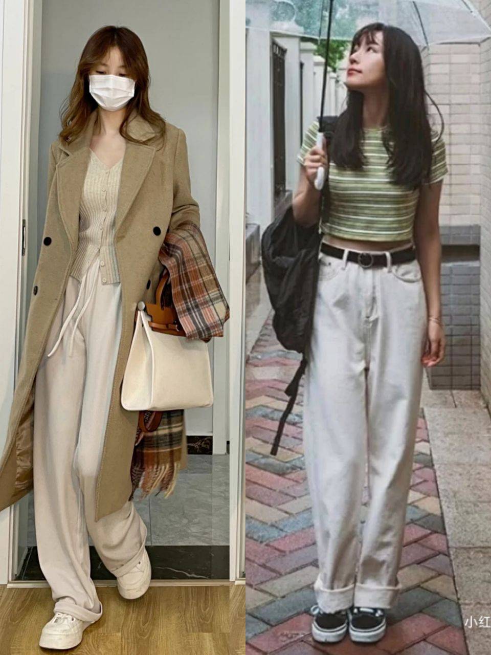 脚踝 初春别着急露脚踝，今年流行裤子“长一截”，时髦优雅又有气场