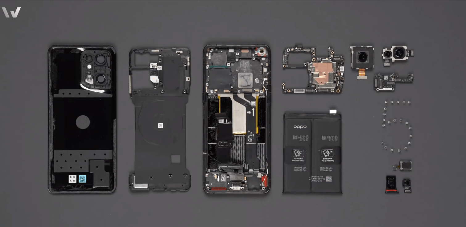 这尺寸这么大findx5pro拆解惊到网友