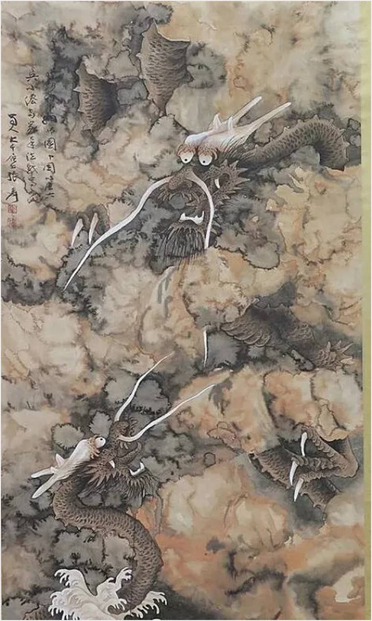 今日分享二月二龙抬头赏名家画龙