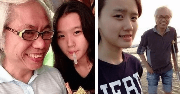 25岁爷孙恋女主近照曝光,一脸愁容初现老态,她终于后悔了_林靖恩