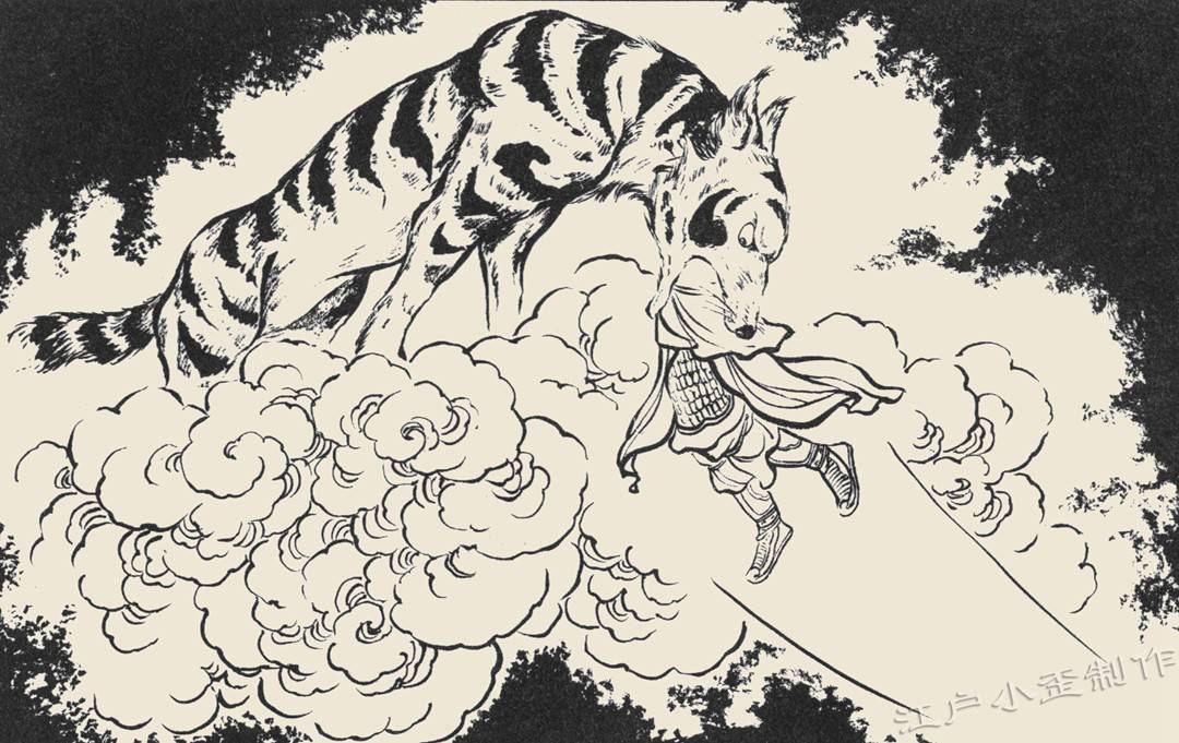 "他从怀里掏出花狐貂,那花狐貂看上去是只貂,却有一副好牙口,好肠胃.