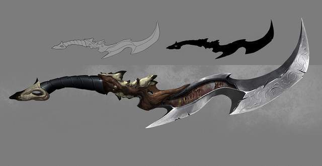 游戏插画设计冷兵器篇