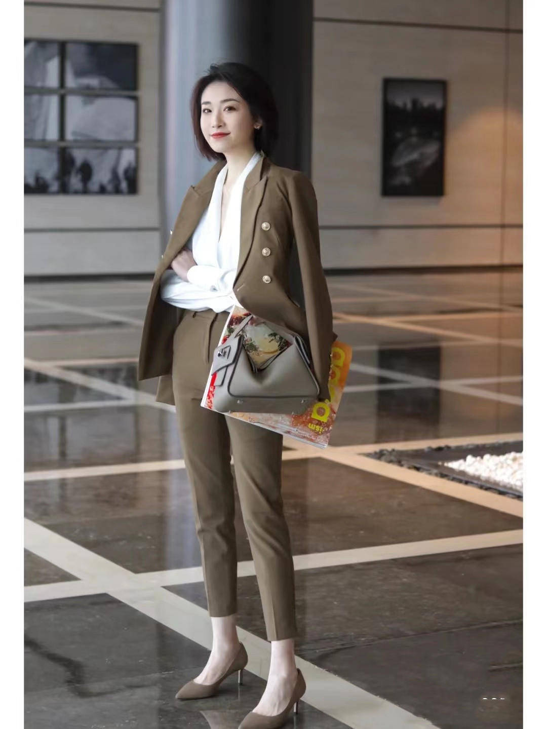 下半身 早春必备的“衬衫”穿搭，无论日常还是职场，照穿轻松打造高级感