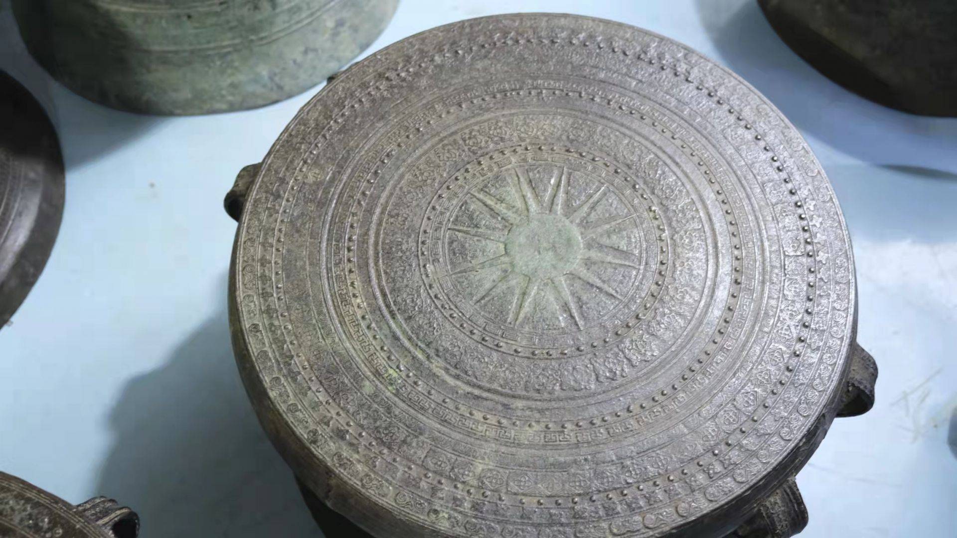文山州博物馆金属文物保护修复项目通过验收_铜鼓_缪欢_技术