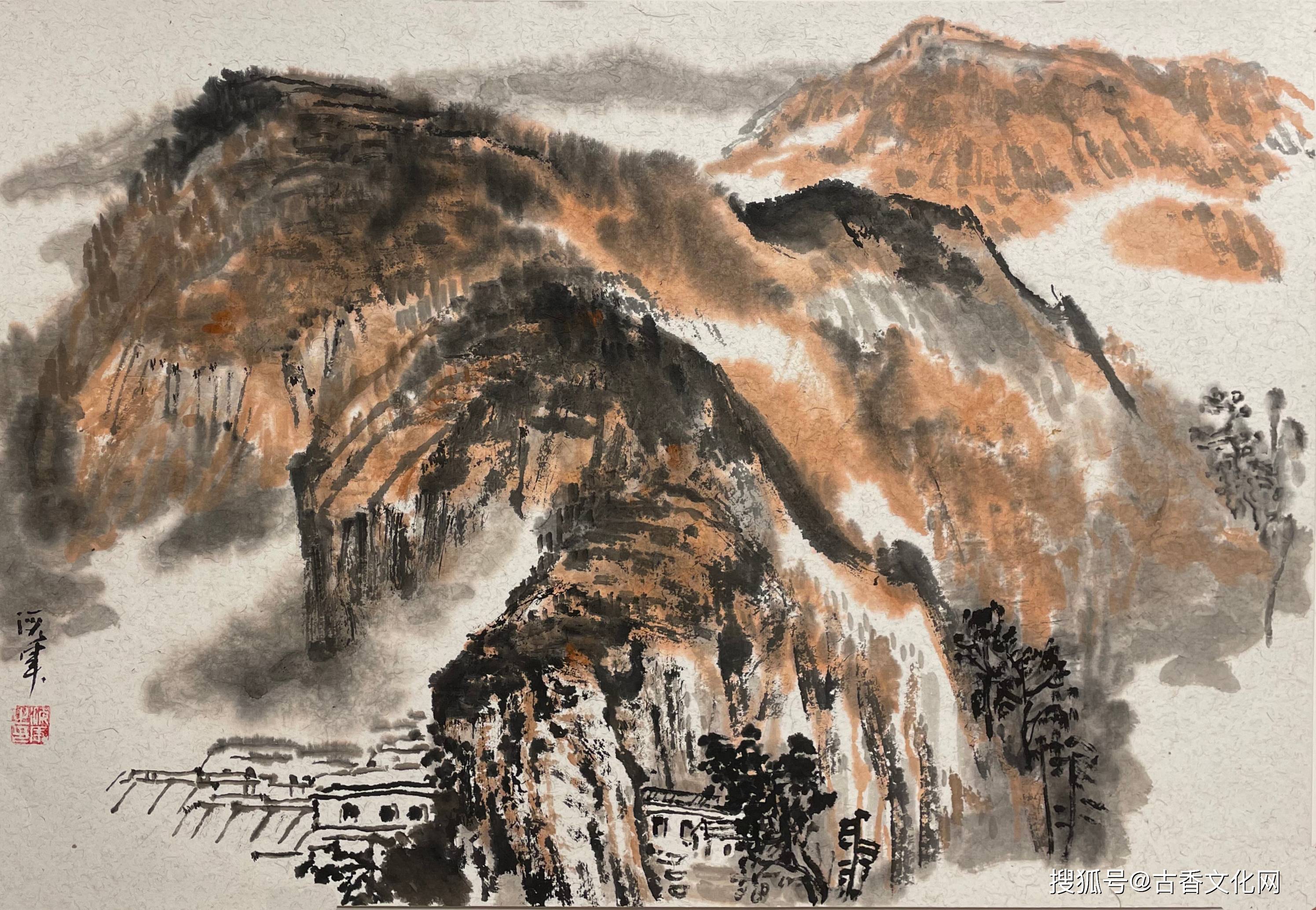 刘海军国画作品欣赏_西安_陕西_画展