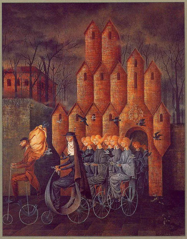 超現實主義女畫家 remedios varo雷梅迪歐斯·巴羅_世界_繪畫_作品