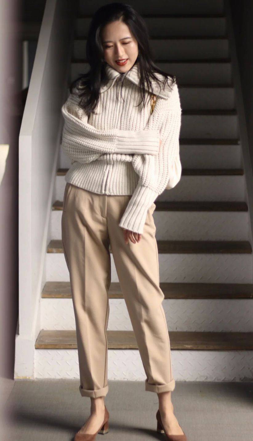 下半身 下半身偏胖的中年女人，别只知道穿阔腿裤，其实这些裤子更显瘦