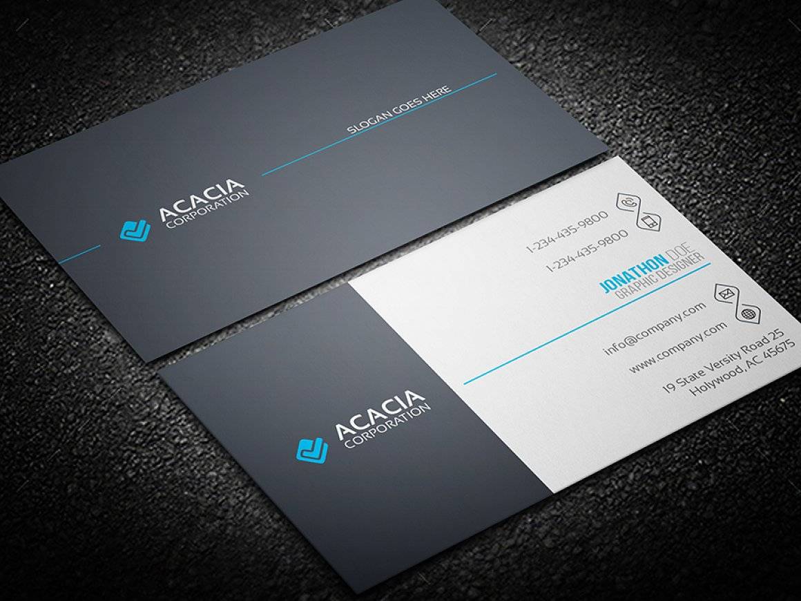 商务名片设计简单耐看