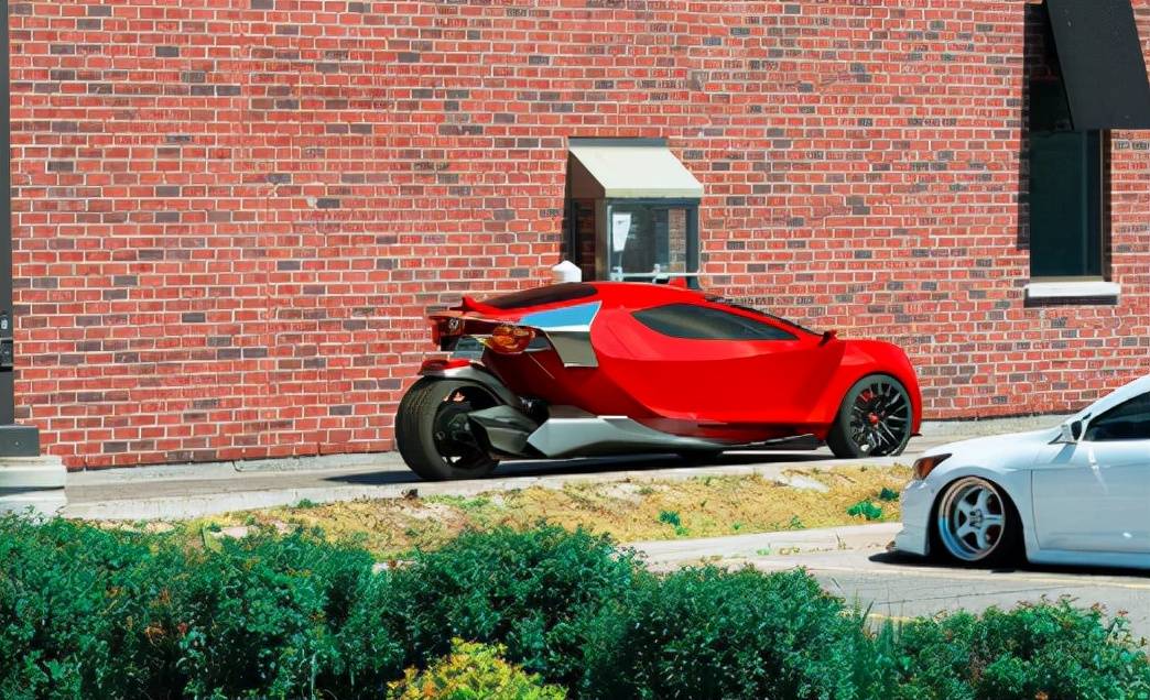 三个轮子的汽车spiritus目前已接受预定