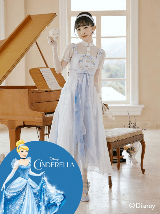 贝儿公主 迪士尼公主配上中国元素，这波脑洞汉服，我服!