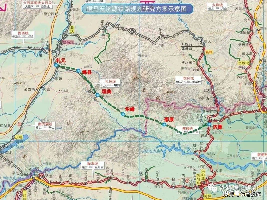 闻喜县环城路规划图片