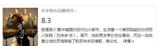 角色|同样是清宫穿越剧，为何《步步惊心》有8.3分，而这两部却不及格？