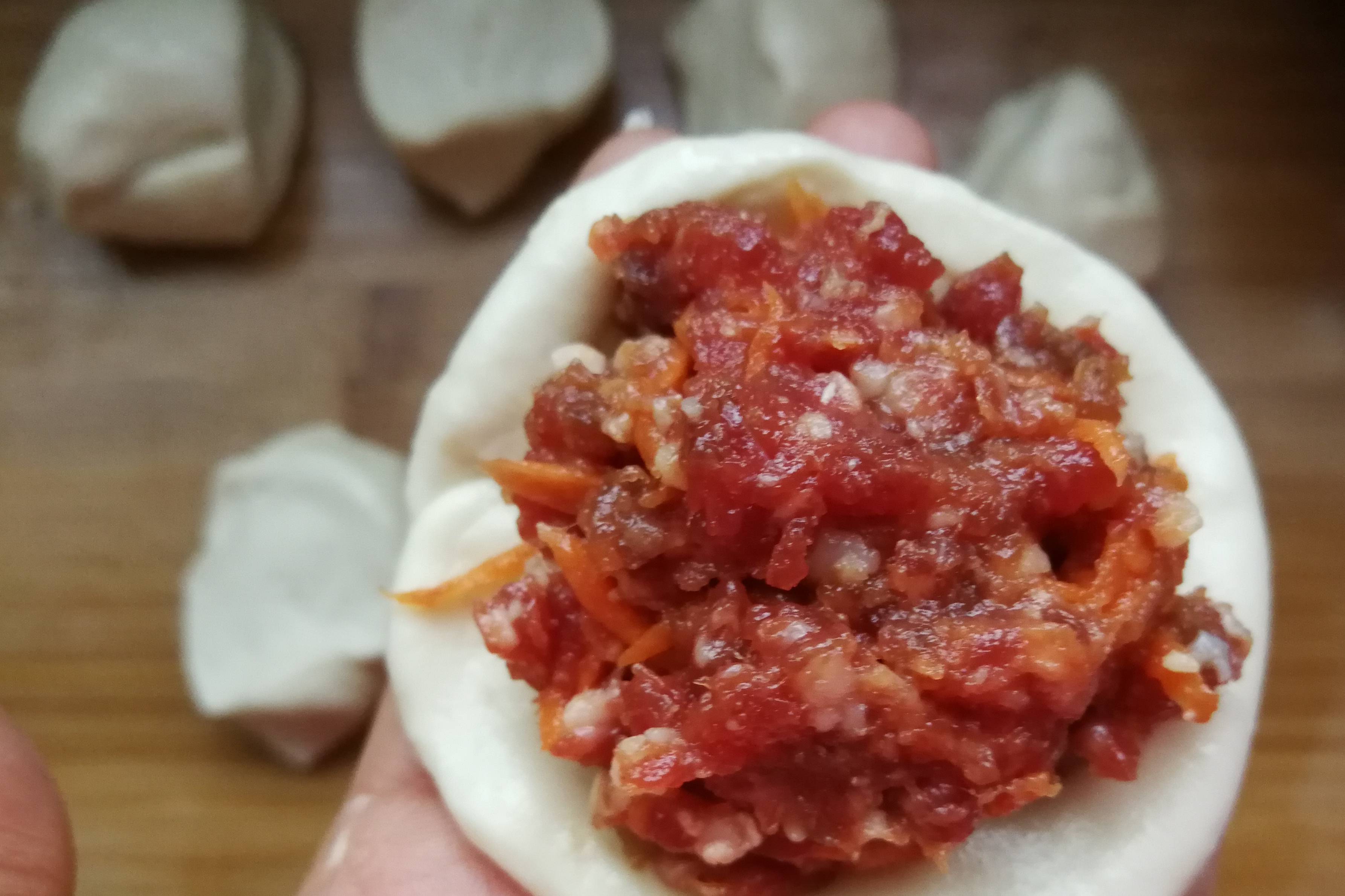 包子|早餐吃馅儿饼,无需发面,皮薄馅儿大,外酥里嫩,牛肉馅儿最好吃