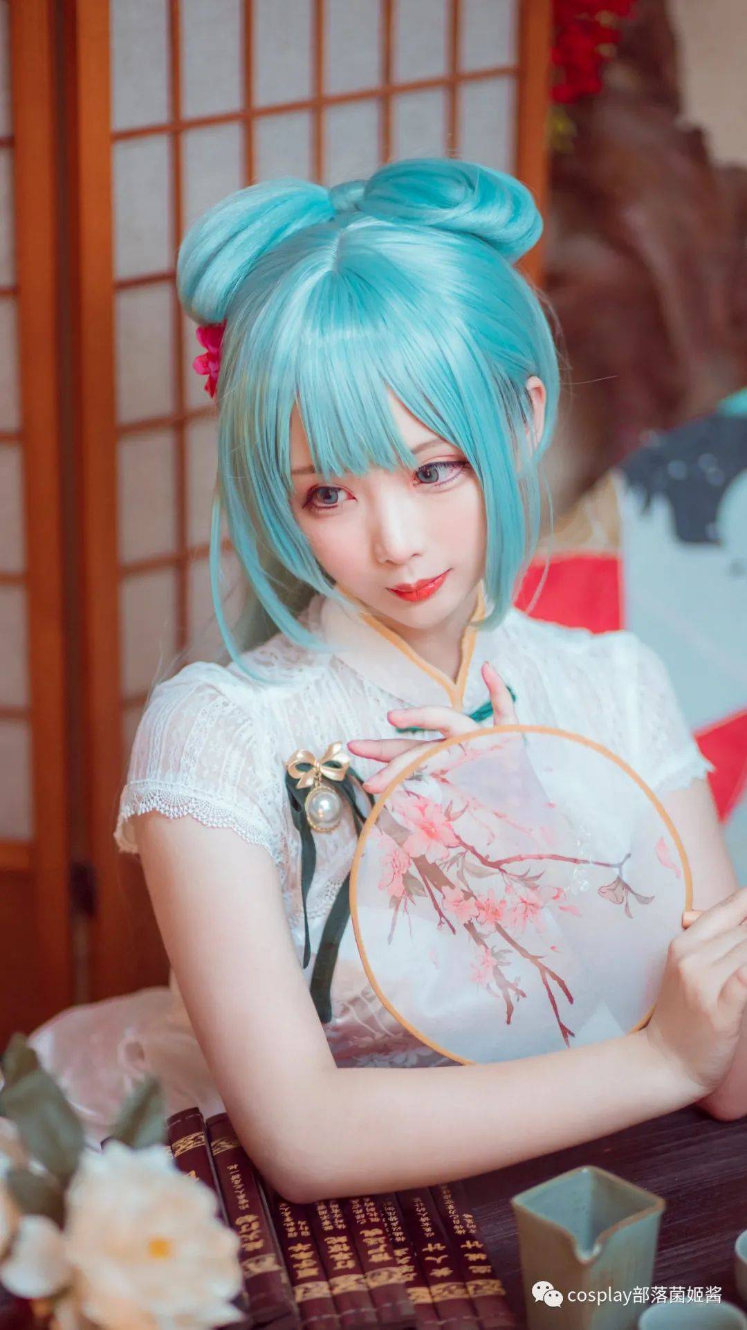 cos初音61韶华旗袍美人