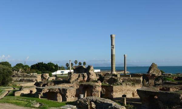 突尼斯.迦太基.古罗马安东尼浴池_浴室_建筑群_遗迹