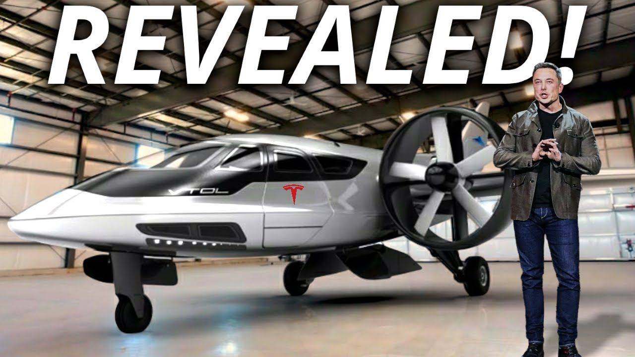 tesla马斯克刚刚发布了特斯拉电动飞机