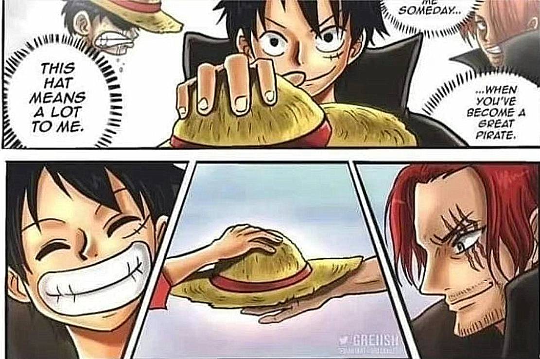 罗杰|海贼王1043话，香克斯的逼格再上涨，原来他才是知晓一切的男人