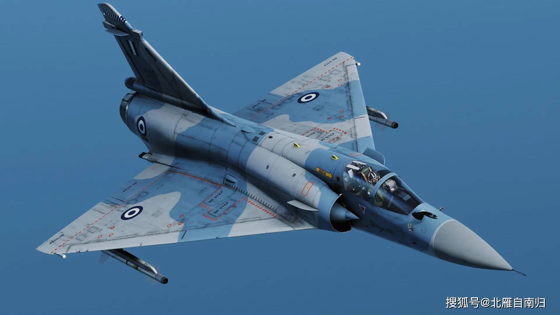 原创达索中的另类采用可变后掠翼设计幻影g性能堪比f111