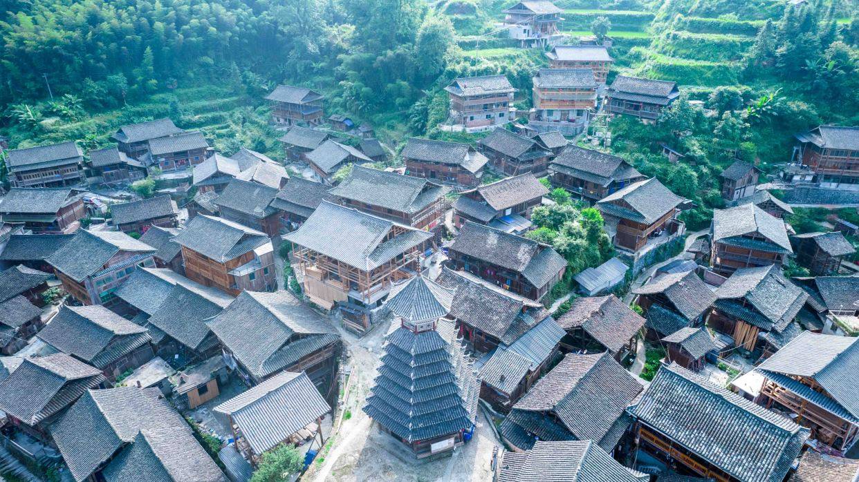 贵州大利侗寨：国宝级的寨子！世外桃源，简直就是神仙居住的地方