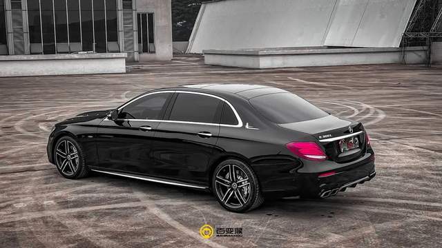 这才叫姿态与性能并存奔驰e300l改装分享