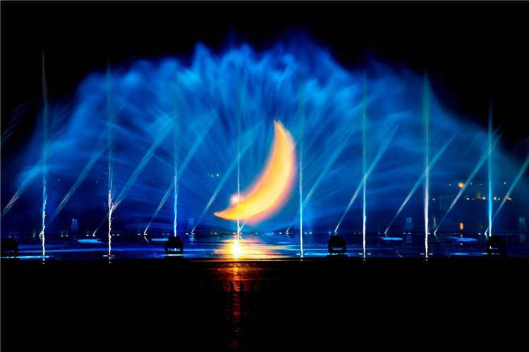 全息激光投影水幕电影_效果_投射_动画