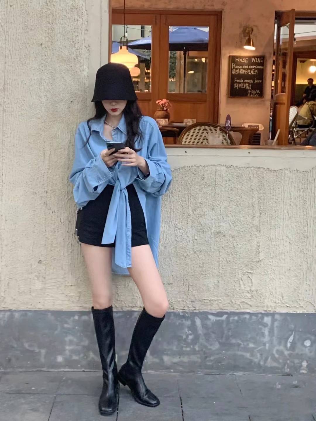 常规 “牛仔衬衫”火了，单穿帅气、当外套更飒，从选款到搭配都安排了