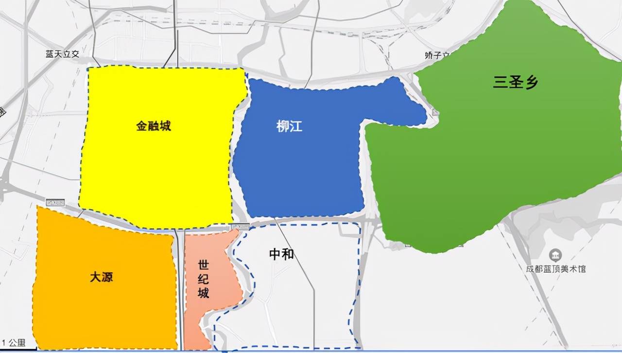 锦江区三圣乡规划图图片