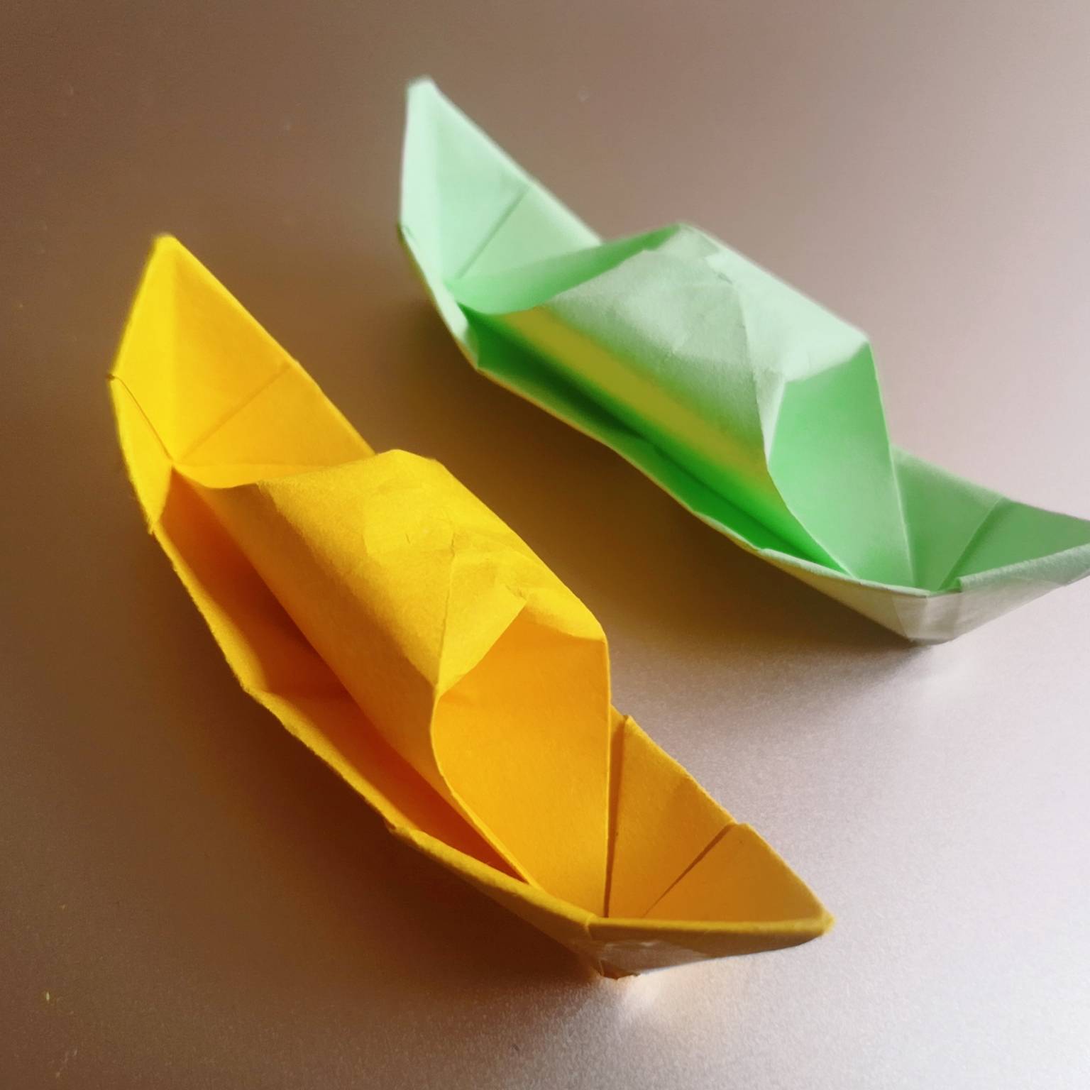乌篷船折纸 简单图片