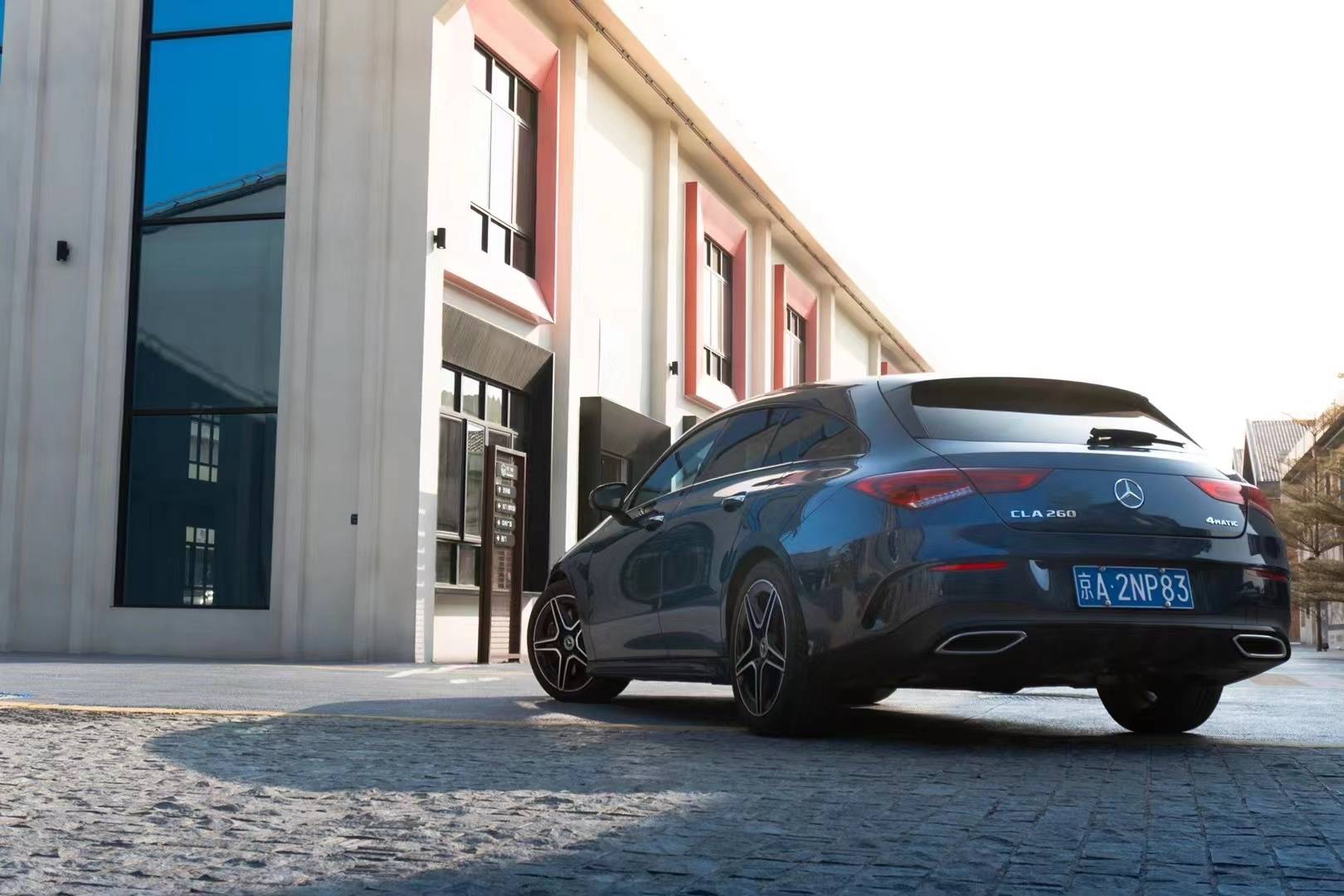 不可言传的美艳试驾奔驰cla260猎跑版