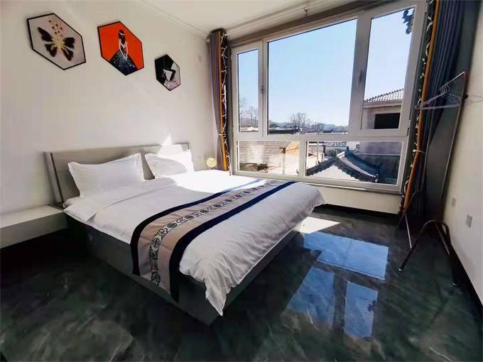 北京延庆龙庆峡海棠阁民宿二层别墅七居可容16人一晚才三千