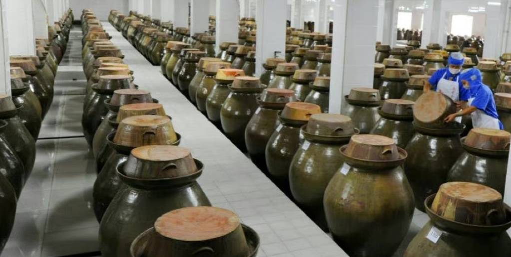 统一方便面邀请千人参观酸菜厂坛子为啥都是崭新的刚买的