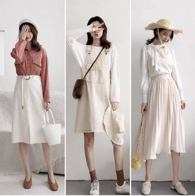 浅色 春季就要拒绝臃肿，27套温柔女士多风格穿搭，让你好看又显瘦~