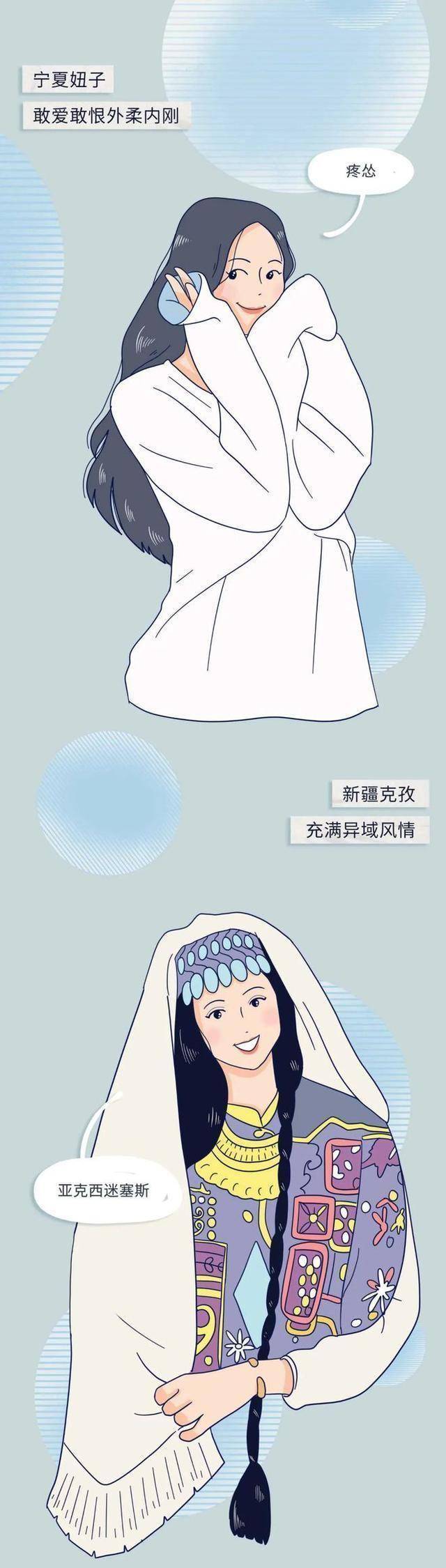 家乡全国各省女生长相排行榜“出炉”，你的家乡上榜了吗？（漫画）