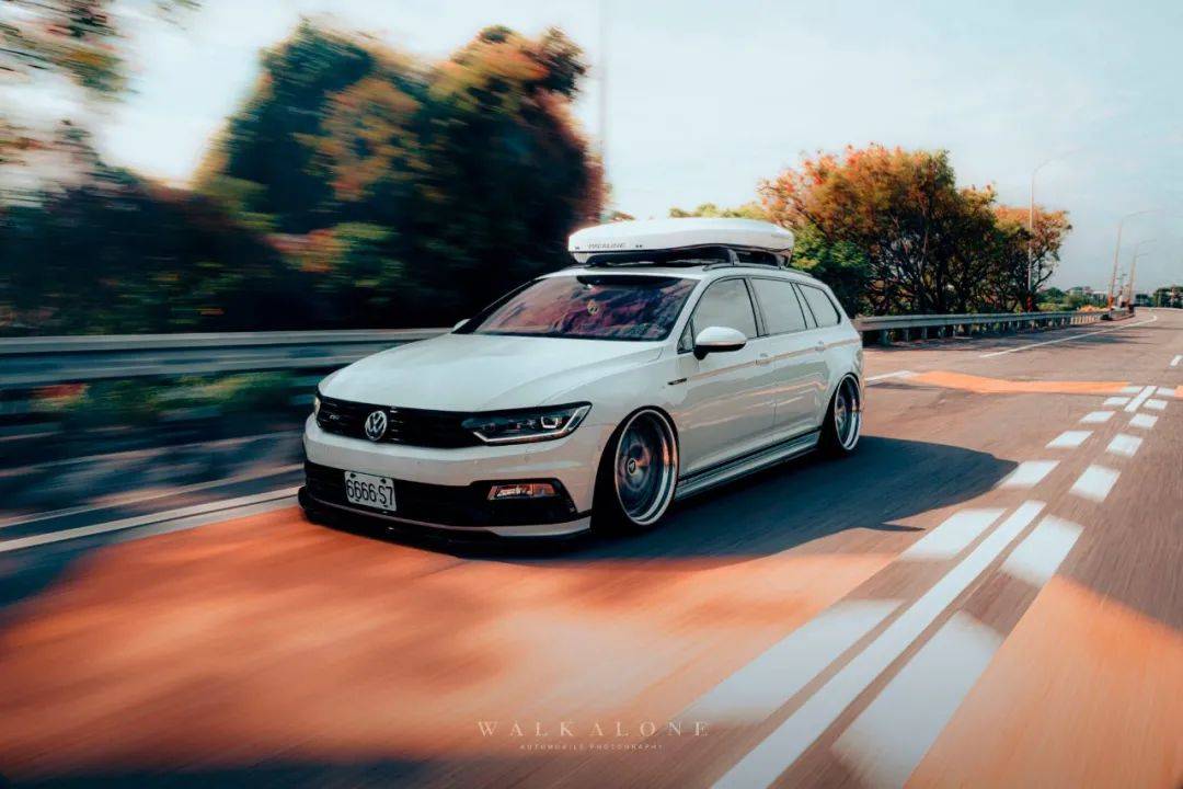 大众蔚揽姿态改装,内外兼修的低趴旅行车