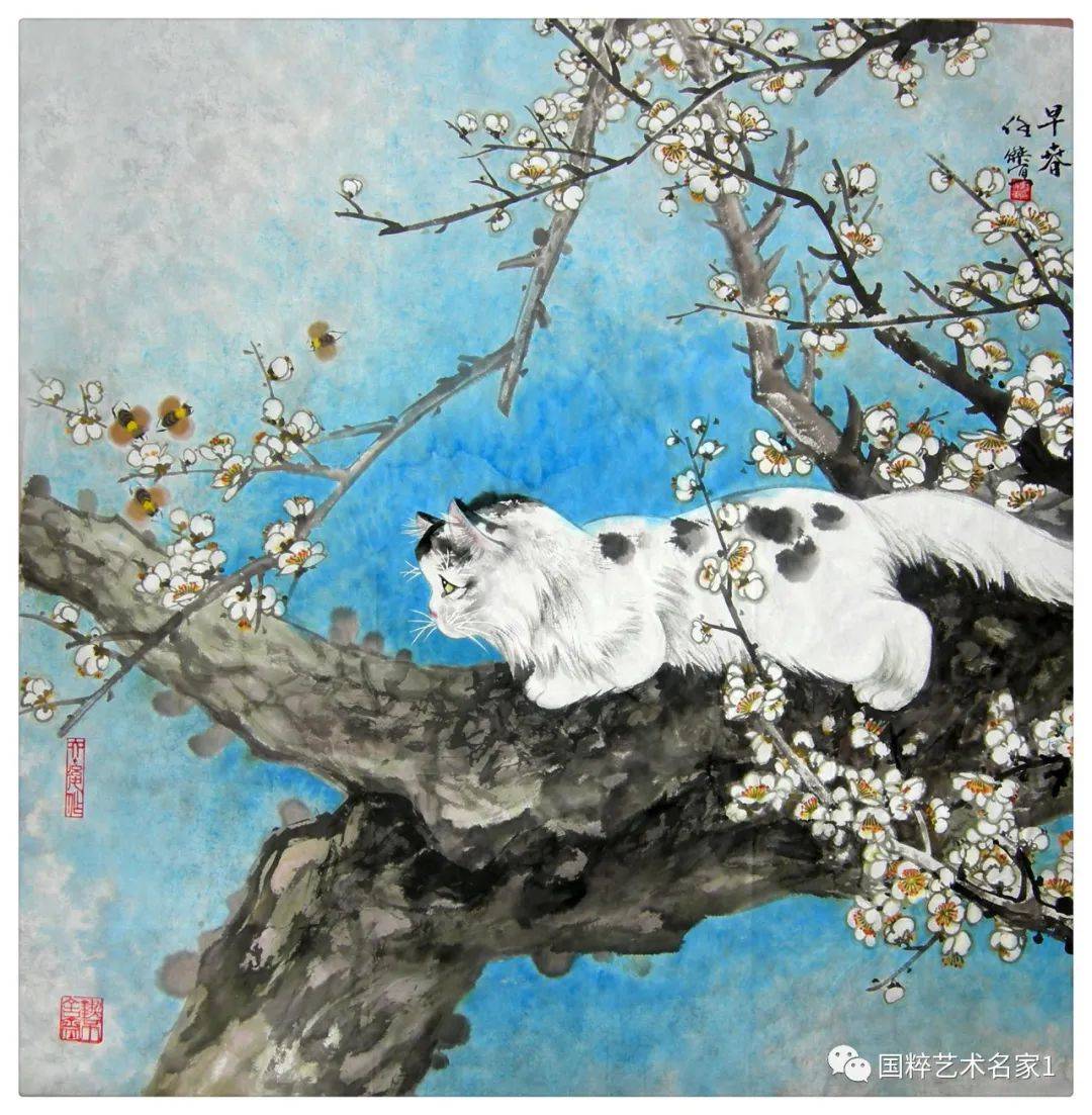 现居陕西咸阳的画家任杰.