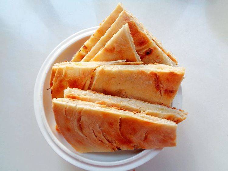 原创我家冬天早餐红薯粥配烙油馍做法简单好吃又好做