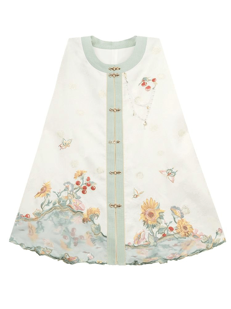 明镜 快来抄作业,春日踏青汉服已经给你准备好啦!