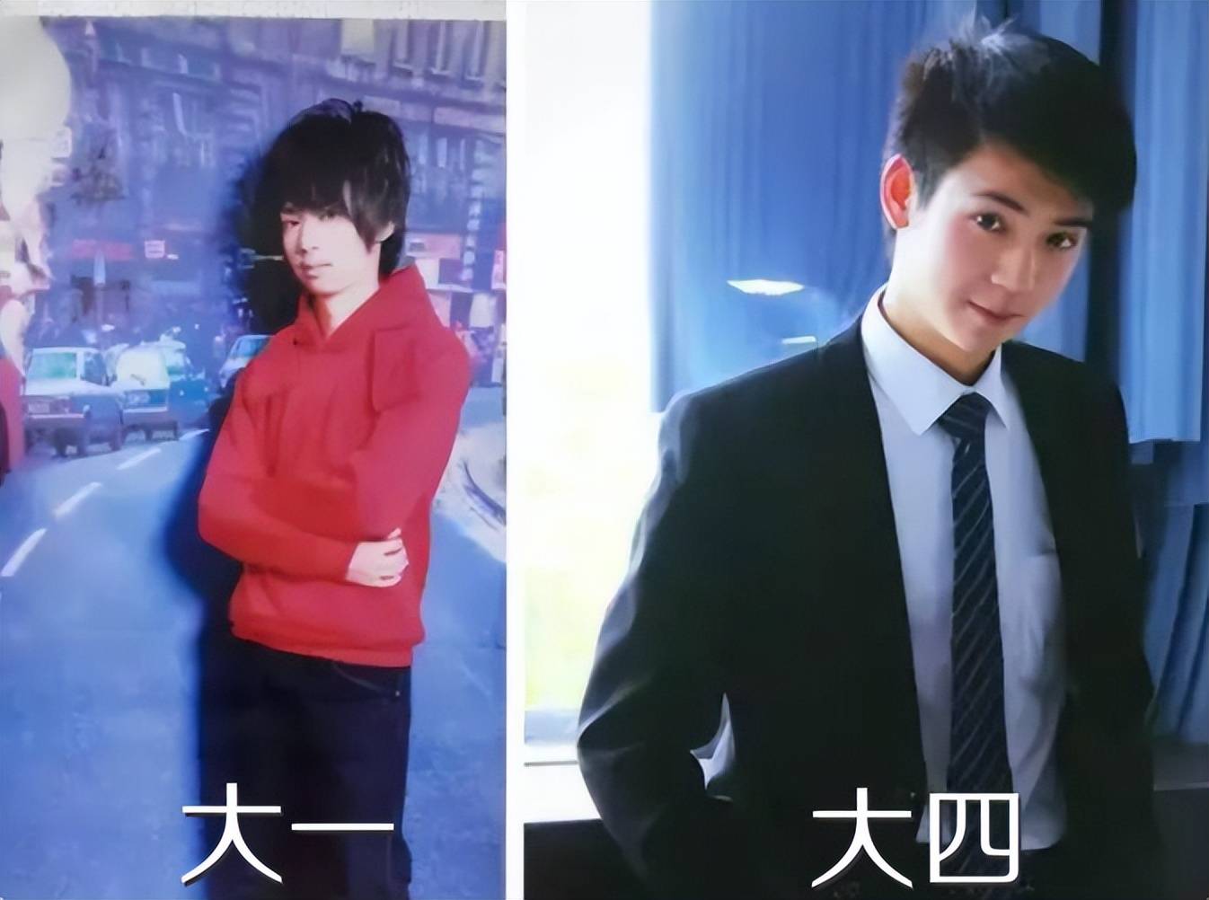 原创大学四年变化可以多大美女也曾是村姑杀马特堪称一绝