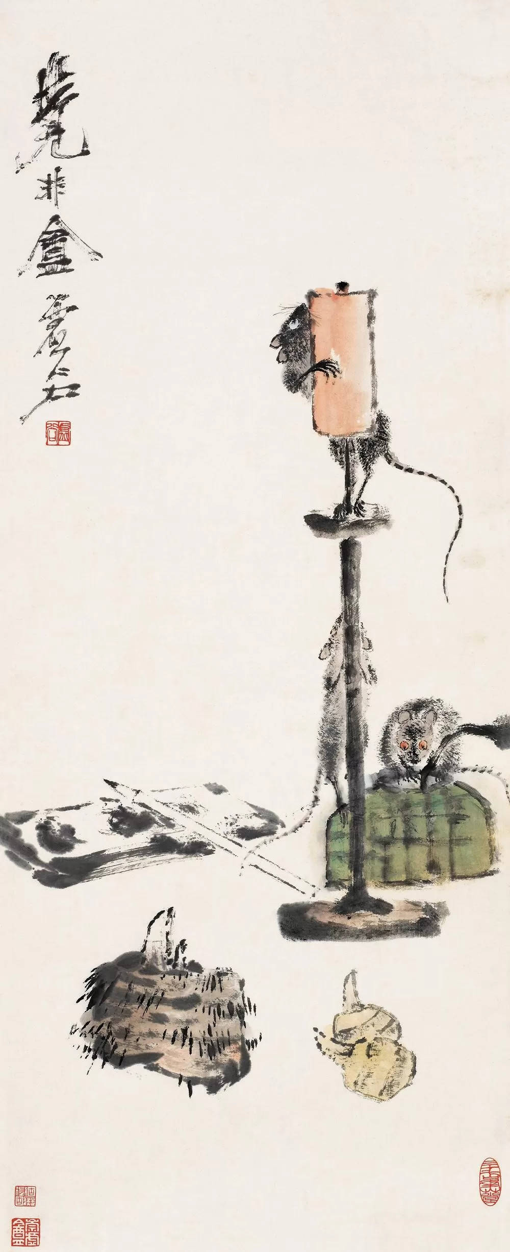 名作欣赏虚谷作品欣赏