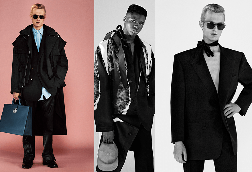 黑色 Dunhill 2022春季男装系列，创新设计的幽默，古怪也傲慢