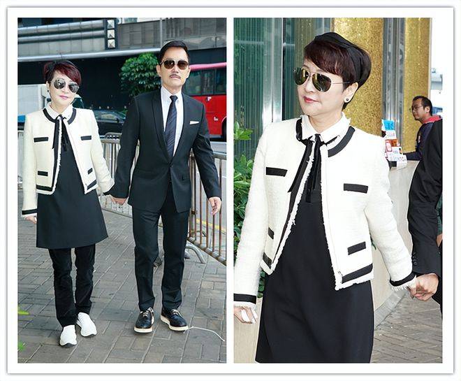 服装 狄波拉不愧是港姐,都70岁了,还这么懂时尚穿搭